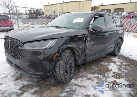 2025 Lincoln Aviator Reserve z USA, uszkodzony, nr VIN 5LM5J7XC5SGL35298